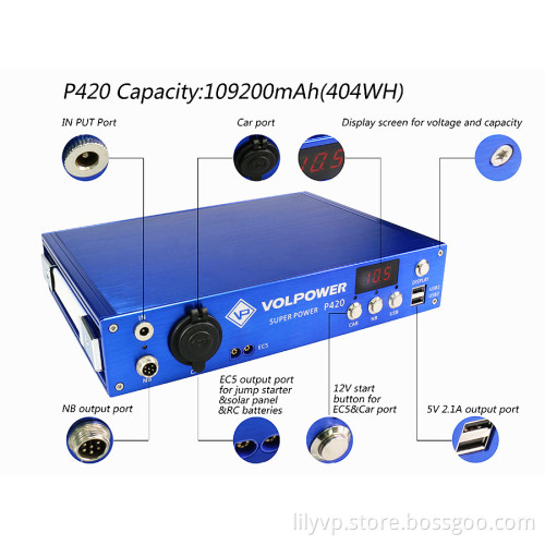 Outdoor storage power